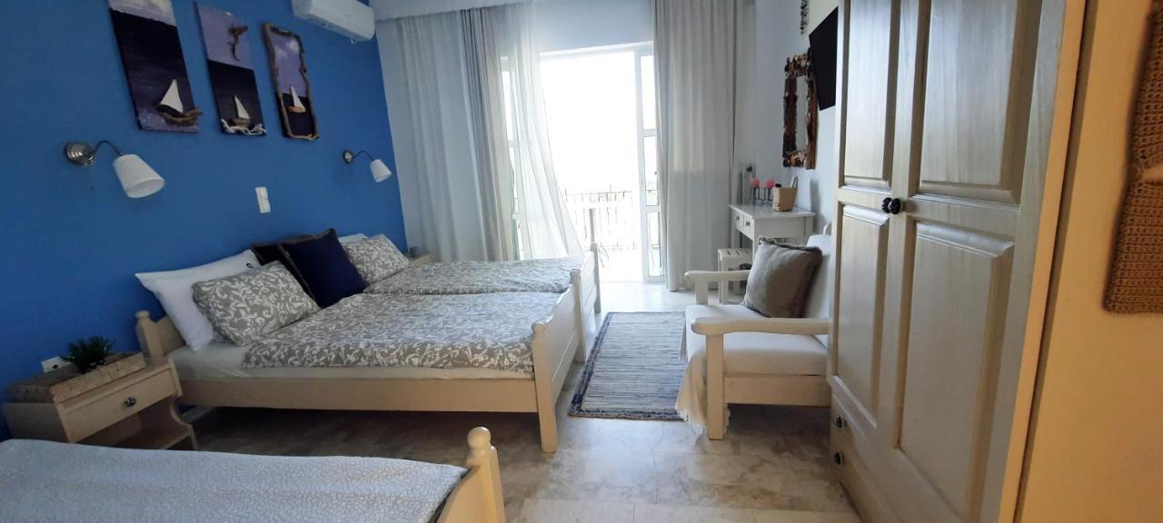 Ilektra Apartments Blue & Red Plataria Exterior foto